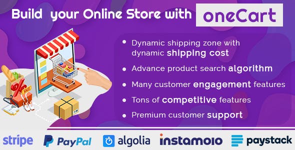 oneCart eCommerce Software - Online Store Solution