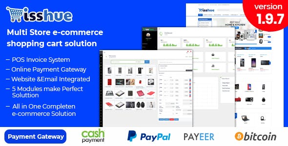 Isshue - Multi Store eCommerce Shopping Cart Solution